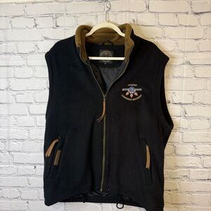 Stormtech Jasper Canadian Rockies Black Fleece Zip Vest Men’s M Gorpcore